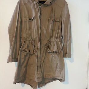 Forever 21 Utility Jacket in Tan